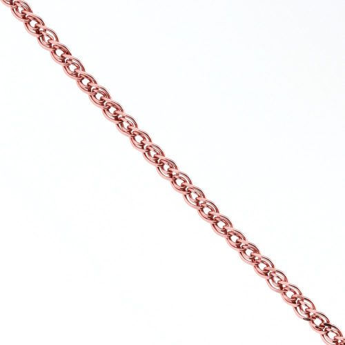 łańcuszek różowe złoto 585 damski 50cm